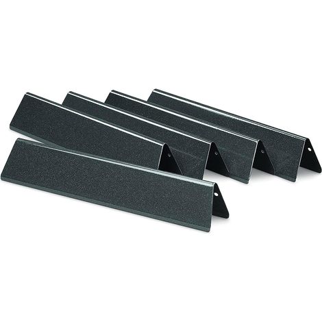 7636 Flavorizer Bar Für Weber Spirit I & Ii E310 E320 E330 S310 S320 S330 Serie (mit Vorderen Brennerknöpfen), 38,9 Cm Emaille-heizplatte, Brennerabdeckung, Gasgrill