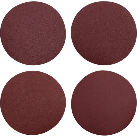 8-teilige Schleifscheibe, 150 Mm, Selbstklebend, Kein Loch, Rundes Schleifpapier, P80/p120/p180/p320, Schleifscheibe Für Exzenterschleifer