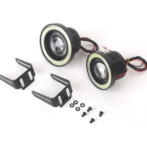 Angel Eyes Nebelscheinwerfer, 30 W Universal 2-teiliges Cob-led-tagfahrlicht, 3,5 Zoll