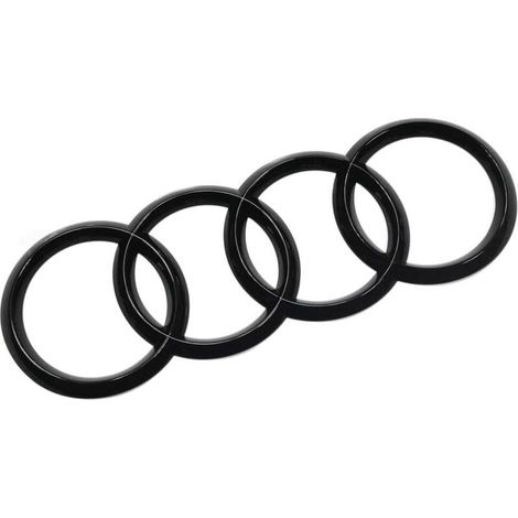 Audi 8w9071802 Ringe Black Edition Blackline Emblem Logo Schwarz