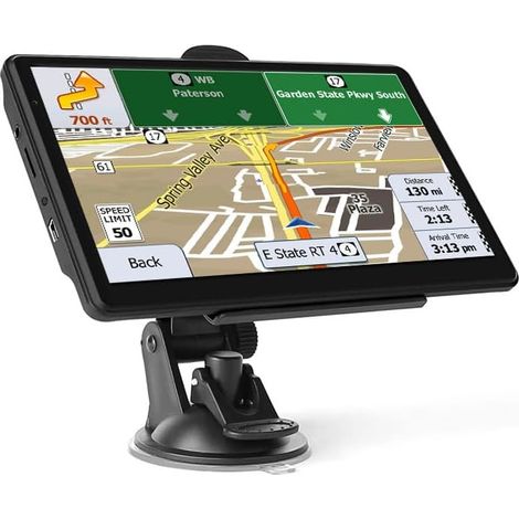 Auto-lkw-gps-navigationssatellit, 7-zoll-touchscreen, Integrierter Hifi-lautsprecher, Sprachübertragung, Professioneller Modus, Lkw-gps