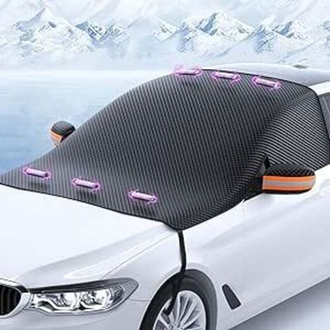 Auto-windschutzscheibenabdeckung Für Opel Corsa 2007–2016, 2017, 2018, 2019, 2020, 2021, 2022, 2023, Magnetischer Windschutzscheiben-frostschutz Mit Rückspiegelabdeckung