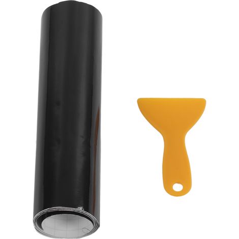 Auto-van-windschutzscheiben-sonnenschutzstreifen, Glänzend Schwarz, 140 X 20 Cm, Universeller Pvc-auto-windschutzscheibenaufkleber