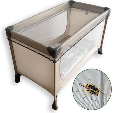 Baby-moskitonetz, Anti-moskitonetz Für Schirmbett, Co-sleeping, Wiege Und Baby-laufstall – Universell, Feinmaschig, Widerstandsfähig Und Waschbar (110 X 75 Cm)