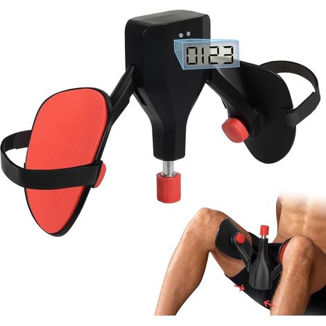 Beckenbodenmuskeltraining Für Männer, Multifunktionaler Beckenboden-reparatur-beingreifer Mit Zähler, 360° Verstellbarer Oberschenkelmuskeltrainer