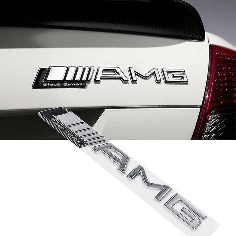 Black Series Amg Chrom-kofferraum-emblem Zum Aufkleben Für Alle Mercedes Amgs