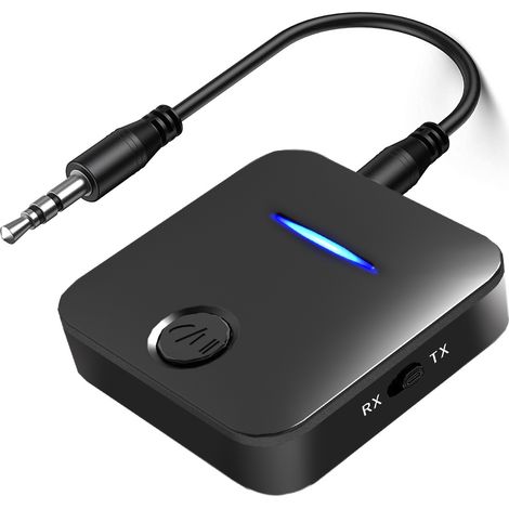 Bluetooth 5.0-sender, Bluetooth-empfänger, Bluetooth-adapter Mit 3,5-mm-klinken-stereo-ausgang Für Tv, Pc, Telefon Und Heimkino