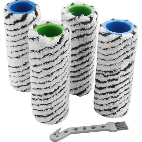 Choyclit Staubsauger-zubehör, 4 Stück Rollenbürsten Für Fc7 Fc7 Premium Fc5 Fc5 Premium Fc3 Bodenreiniger-teile