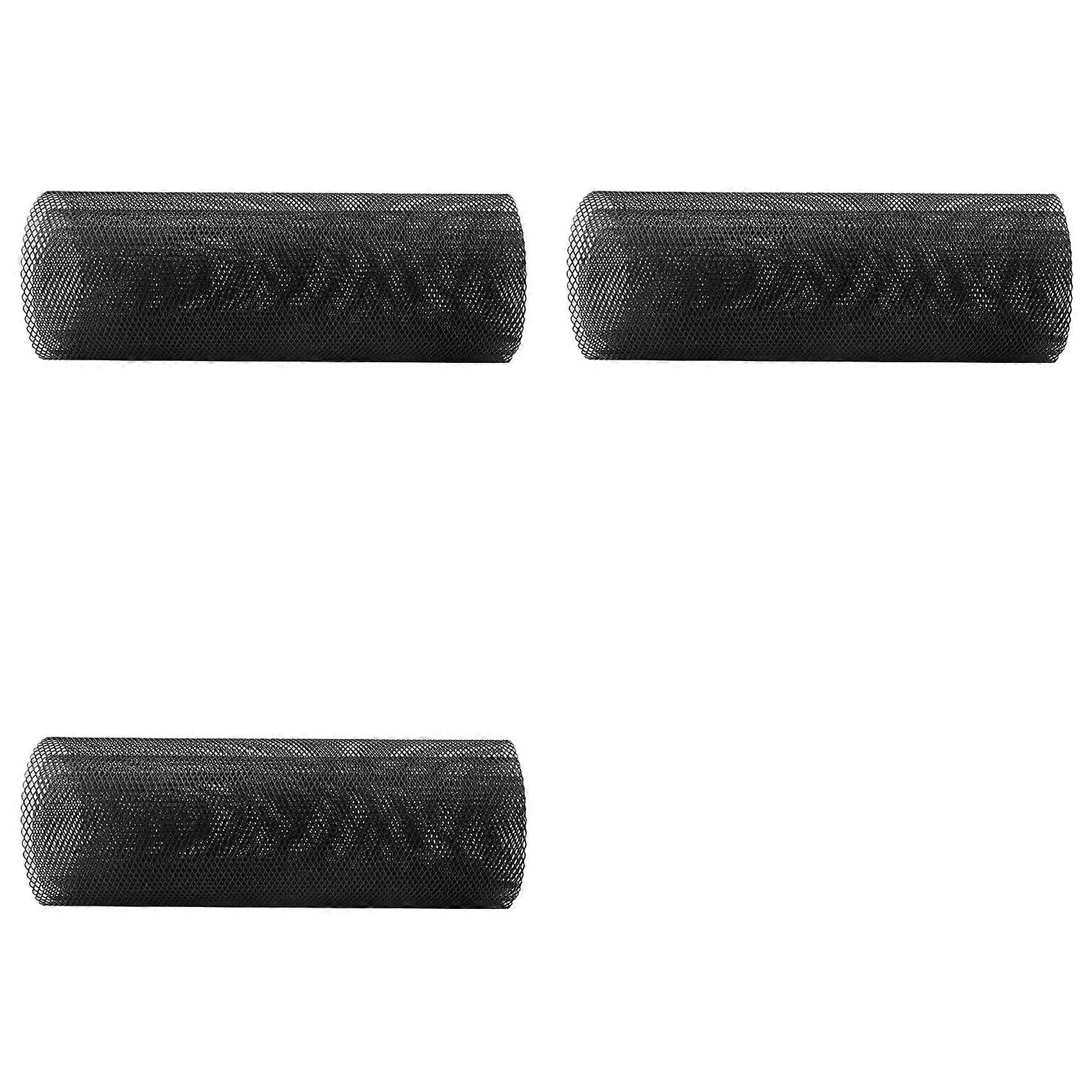 Lot De 3 Grilles De Calandre Universelles Pour Voiture, 40 X 13 Pouces, En Métal, À Mailles Losangiques De 8 X 16 Mm