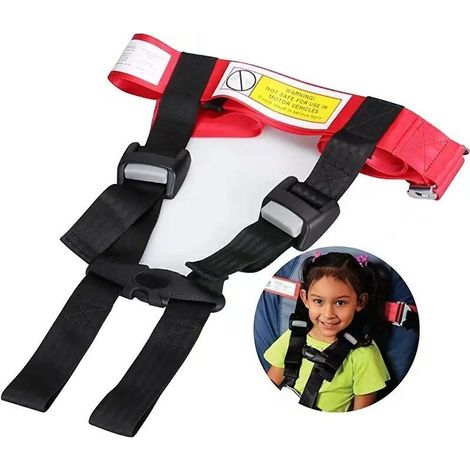 Choyclit – Kindersicherheitsgurt Im Flugzeug – Verstellbarer Gurt 22–36 Cm – Schnelle Installation – Für Kinder Von 1–4 Jahren Bis 20 Kg