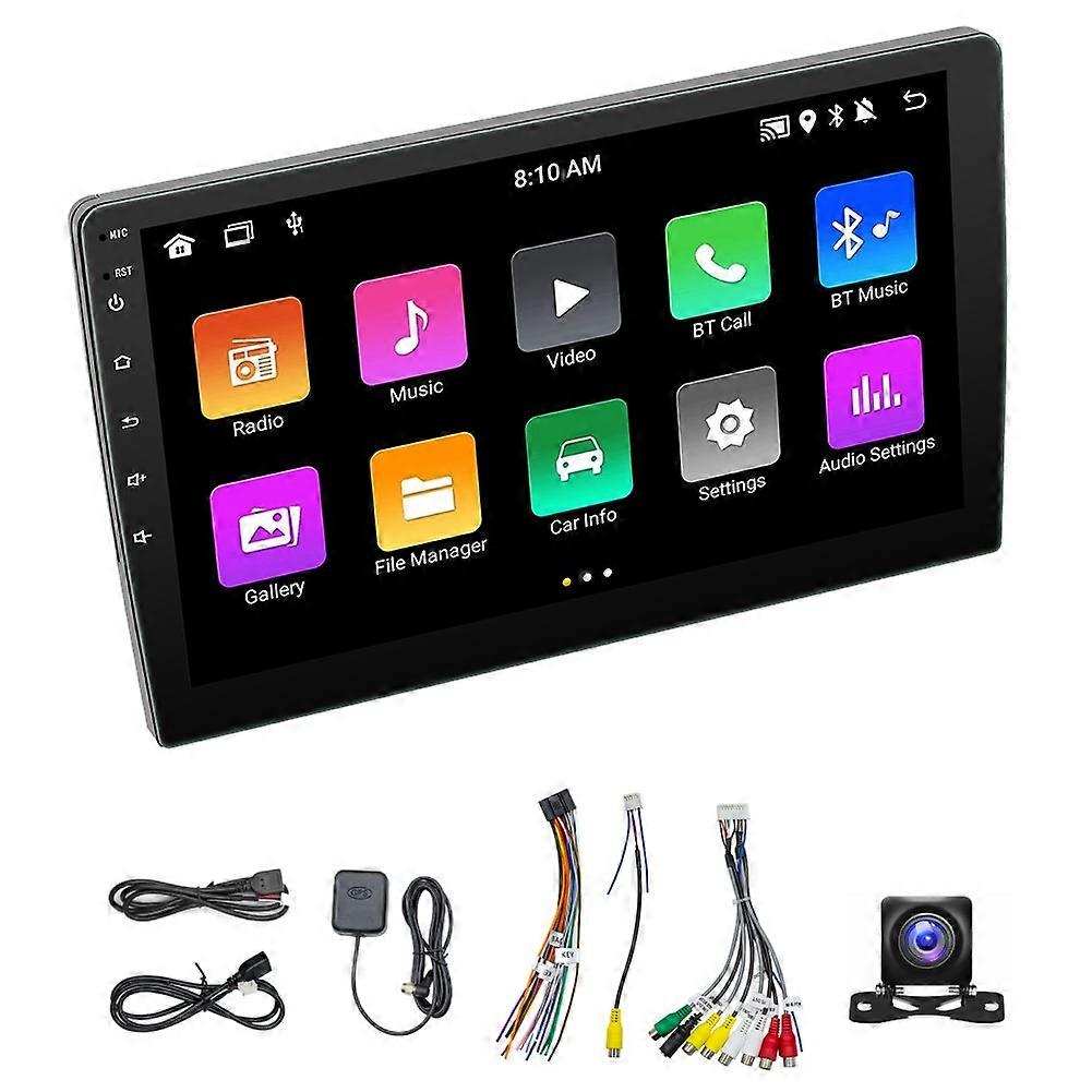 Android 13 Autoradio Sans Fil Carplay Android Auto, 2din 9 Pouces Écran Tactile Autoradio Gps Wifi Bluetooth Rückfahrkamera