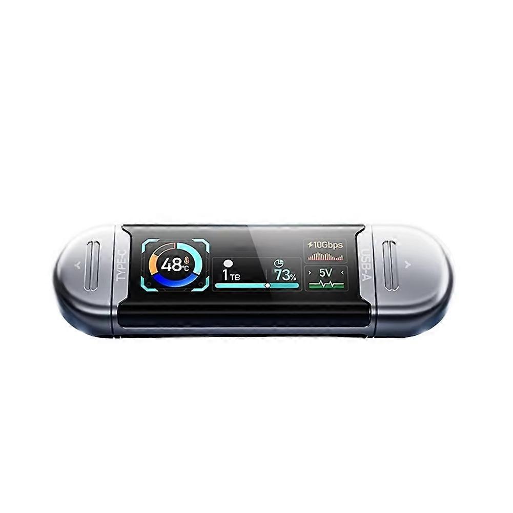 Su10 Solid-state-usb-3.2-gen2-typ-c-flash-laufwerk Avec 256 Go, 1090 Mo/s Et Écran Lcd Pour Pc