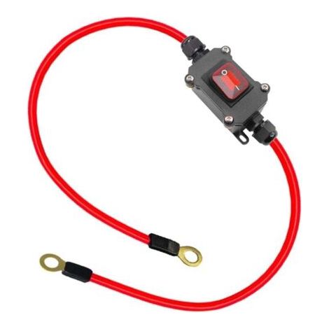 Dc12v Dc12-24v Dpst Doppelseitiger 25a Ip67-verkabelungsschalter Mit Ein/aus-verbindung/trennung