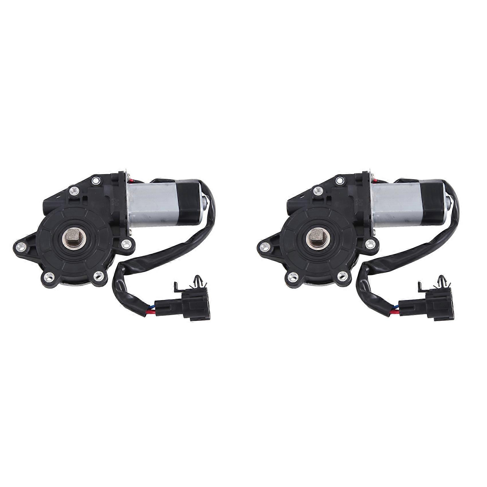 2x 807318991a Moteur De Lève-vitre Électrique Avant Gauche À 6 Broches Pour Nissan X-trail I (t30) 2001-2013