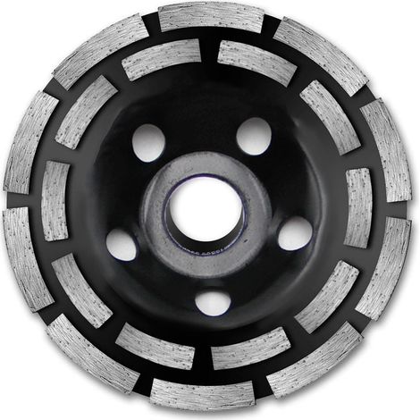 Diamanttopfscheibe 125 Mm Zweireihig Für Beton, Granit, Mauerwerk