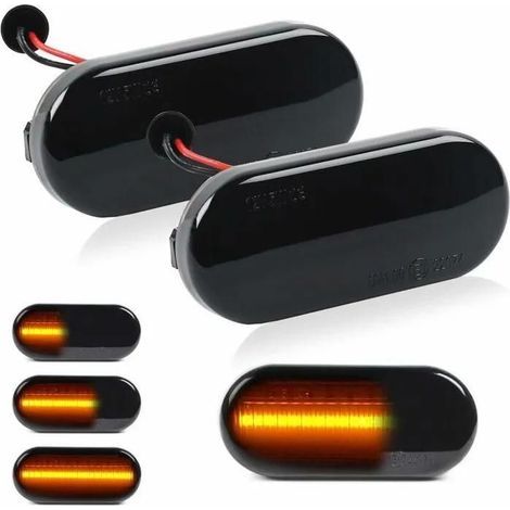 Dynamisches Blinkerlicht, Led-seitenmarkierungsleuchten, Ersatz Für Golf 3, Polo, V-w, T5, Sharan, Passat 14805294
