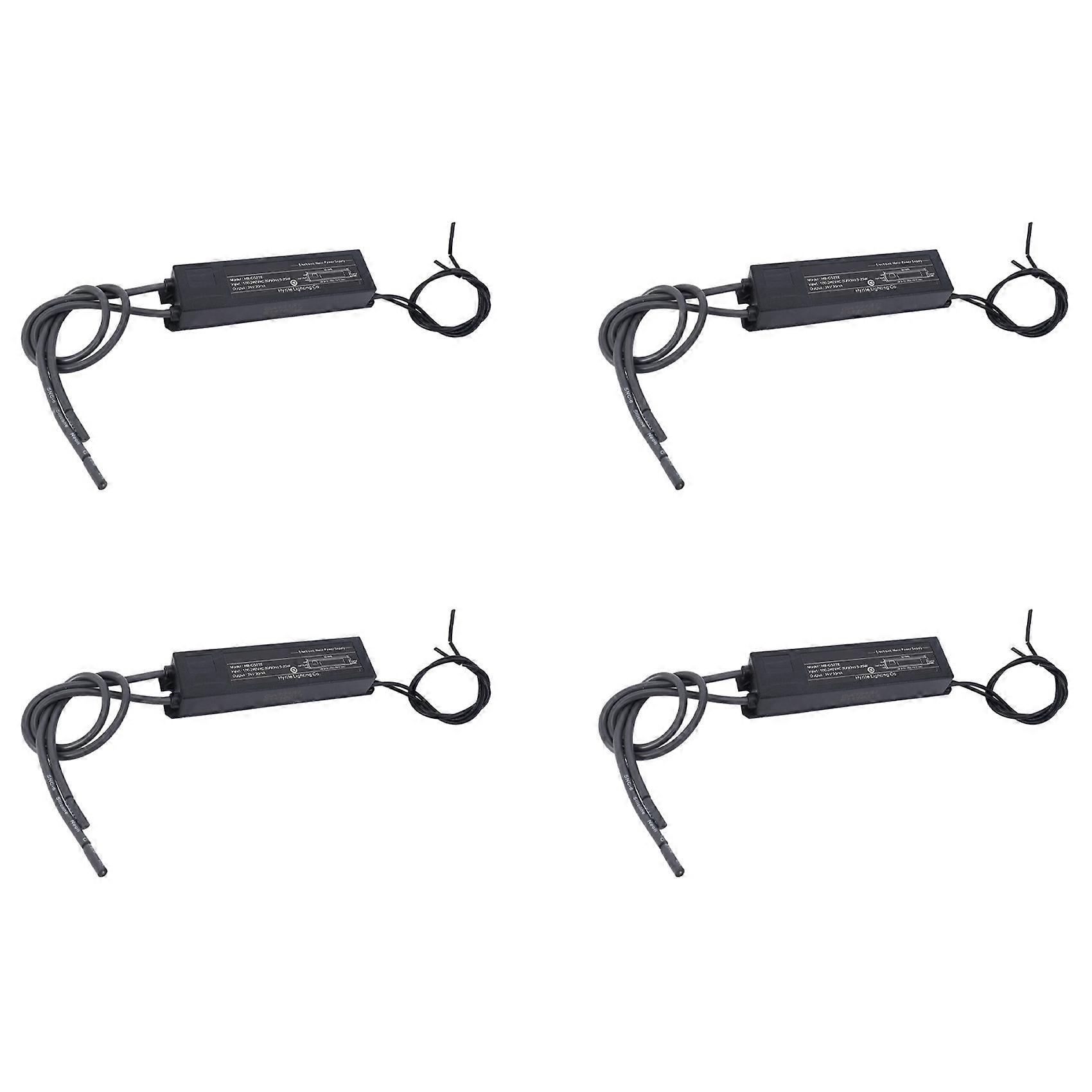 Lot De 4 Transformateurs Électroniques Hb-co2te 3 Kv 5-25 W Pour Enseignes Lumineuses Au Néon, Compatibles Avec Les Enseignes En Verre De Toutes Dimensions.