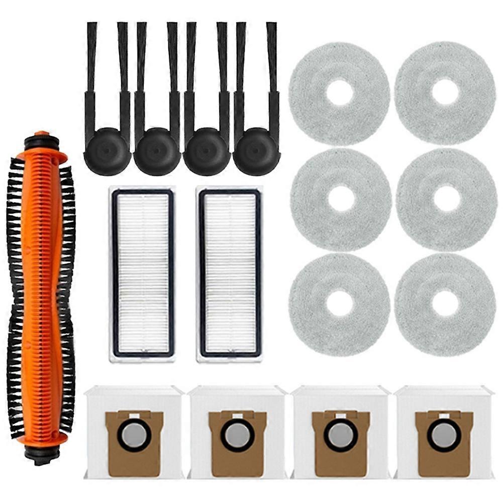 Pièces Détachées Pour Aspirateur Robot Xiaomi Mijia M40s / Ov31cn : Brosse Latérale Principale, Filtre Hepa, Lingette De Nettoyage, Sac À Poussière Et Accessoires.