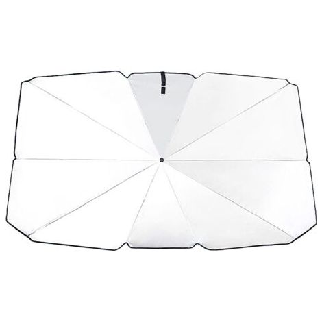 Faltbarer Sonnenschutz-regenschirm Für Die Windschutzscheibe – 99 Reflektierendes Material, Sonnenschutz-sonnenschutz-regenschirm – 14080 Cm