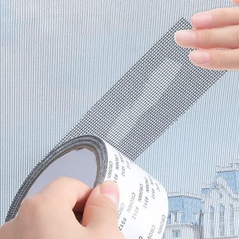 Fix Net Fenster Home Selbstklebend Anti-moskito-fliegen-wanzen-insekten-reparatur-bildschirm-wand-patch-aufkleber Mesh-fenstergitter Fensternetz Mesh-50mm2m Weinlochabdeckung