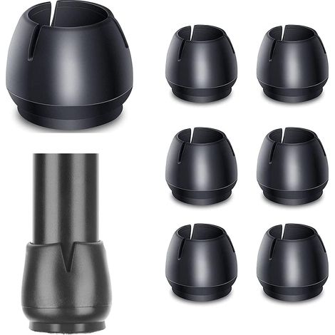 Galozzoit – 24 Stück Silikon-möbelschutzpolster – Runde Rutschfeste Kappen – Passend Für Stuhlbeine Von 17 Mm Bis 21 Mm – Mm-21