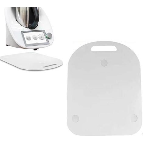 Gleitbrett Für Thermomix Tm6 Tm5, Gleitbrett Für Thermomix Aus Acryl, Stabil Und Leicht Zu Bewegen, Zubehör Für Thermomix, Schwarz