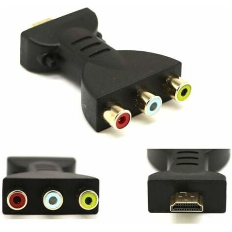 Hdmi-stecker Auf 3 Cinch-buchse, Adapter, Composite-av-audio-video-tv-konverter