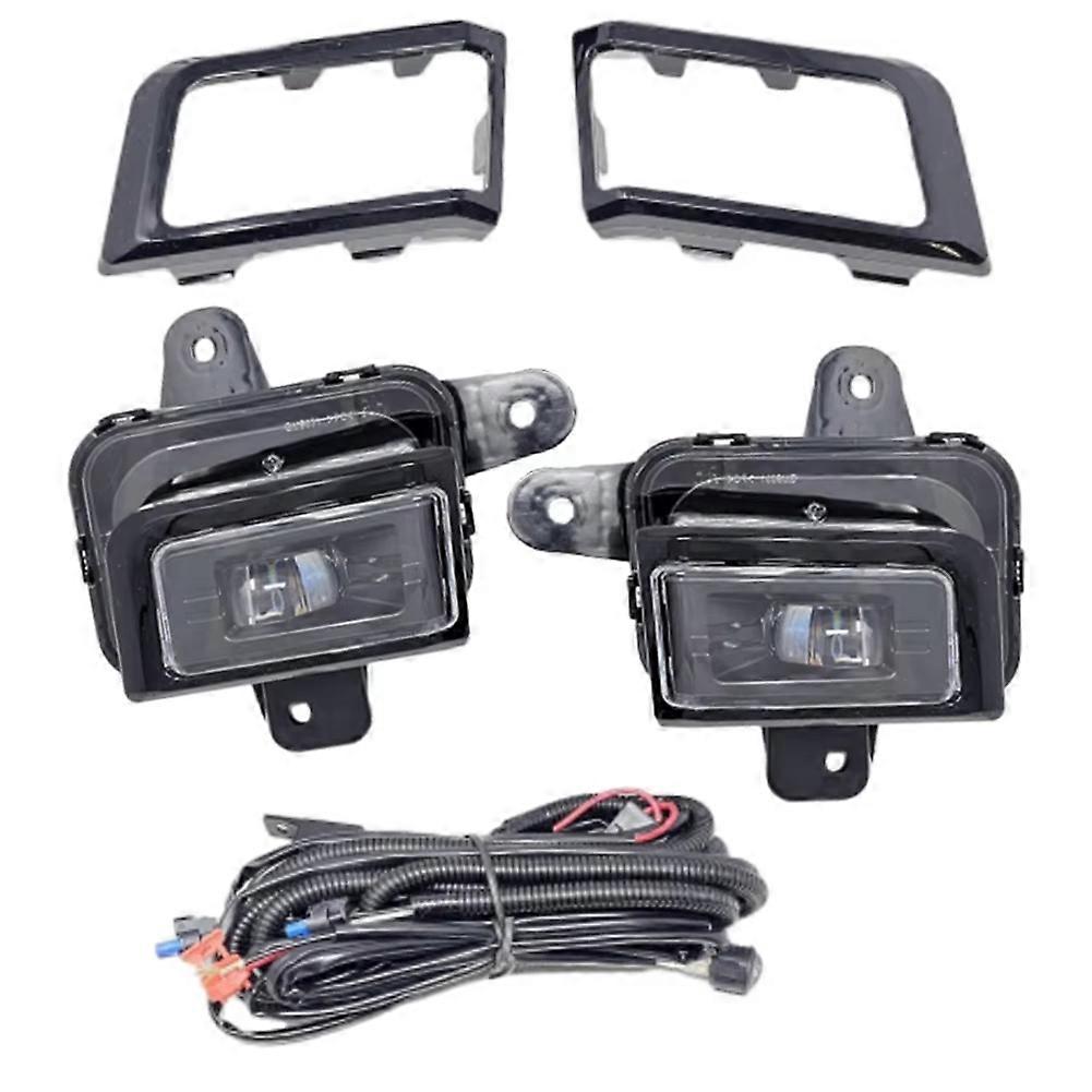 Ensemble De Feux Antibrouillard Avant Et Feux De Jour Pour Gmc Sierra 1500 2022-2024 At4 Denali Slt Pro Sle Elevation