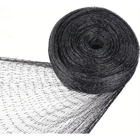 Vogelschutznetz, 4 X 15 M Schutznetze Für Den Garten, Vogelschutznetz, Maschennetz Zum Schutz Von Bäumen, Obst, Gemüse Und Teichen, Schwarz