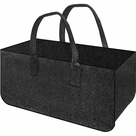 Holzkorb Und Holztasche, Brennholz, Holzscheithalter, Leinenkamin, Holztragetasche, Extra Großer Brennholzhalter, Brennholzkörbe