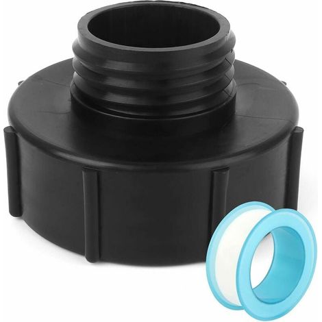 Ibc-adapter S100x8 Auf S60x6-reduzierung Mit Ptfe-band – Für 1000-l-tankhahn, Ibc-tankadapter Für Regenwassertank-fassventil