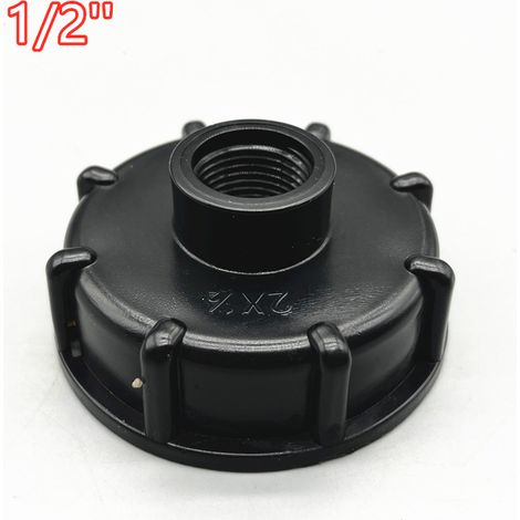 Ibc-adapter S60x6-stecker Für 1000-liter-tank, 1/2 Zoll (außenkonvexe Ausführung 4 Punkte (1/2") Verdickt)