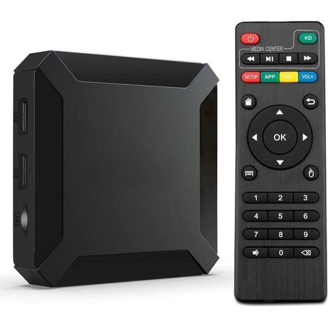 Iptv-box, Intelligenter Android 10.0-streaming-media-player, 2 Gb Ram, 16 Gb Rom, Iptv-box, Wlan, Mit Allwinner H313, Unterstützt 4k Hd Mit Quad-core-chipsatz, H256