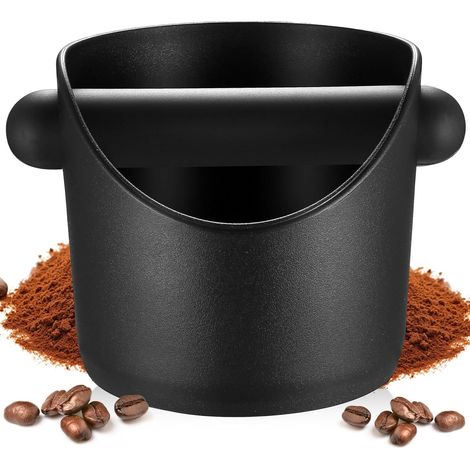 Kaffeesatzbehälter Mit Herausnehmbarer Satzstange, Zubehör Für Barista-kaffeemaschinen, Mit Rutschfestem Boden (schwarz)