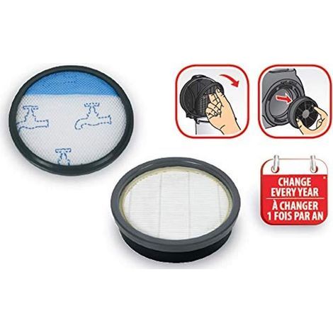Kit Filtration Rowenta Swift Power Cyclonic – Zr904301 Sans Sac