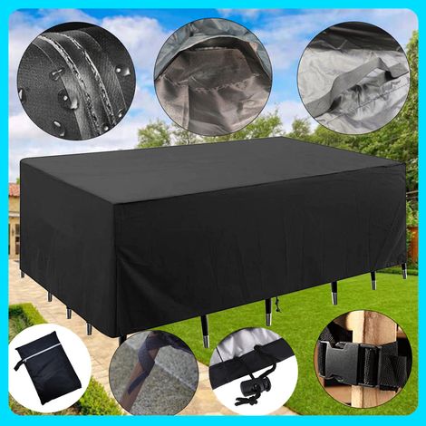 Liegestuhlbezug Aus Atmungsaktivem 420d-oxford-gewebe – Maße 180 X 120 X 74 Cm – Wetter- Und Uv-beständig – Befestigungsgurte