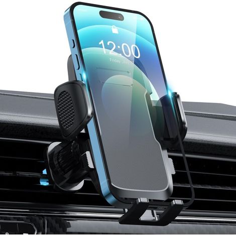 Lüftungsschlitz-autotelefonhalter, 360° Drehbar, Autotelefonhalter Mit Entriegelungsknopf, Kompatibel Mit Iphone 14 Pro Max Und 4–7-zoll-telefonen – Trimec
