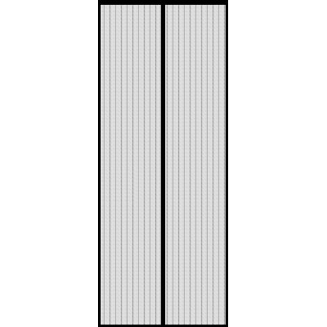 Magnetisches Moskitonetz Für Türen Und Fenster, 120 X 220 Cm – Anti-fliegen-moskitonetz, Ohne Bohren, Schwarz