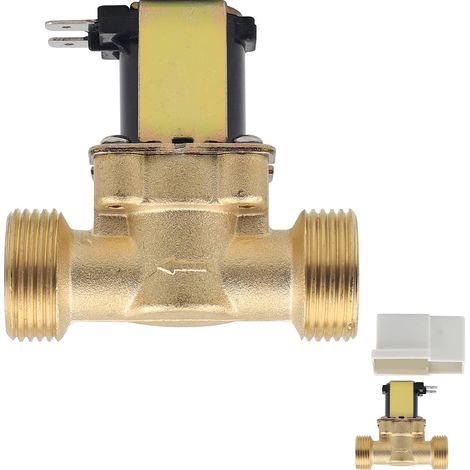 Magnetventil, 3/4 Zoll Ac 230 V, Elektrisches Magnetventil, Messing, Magnetisches Magnetventil, Magnetventil Für Die Wassersteuerung