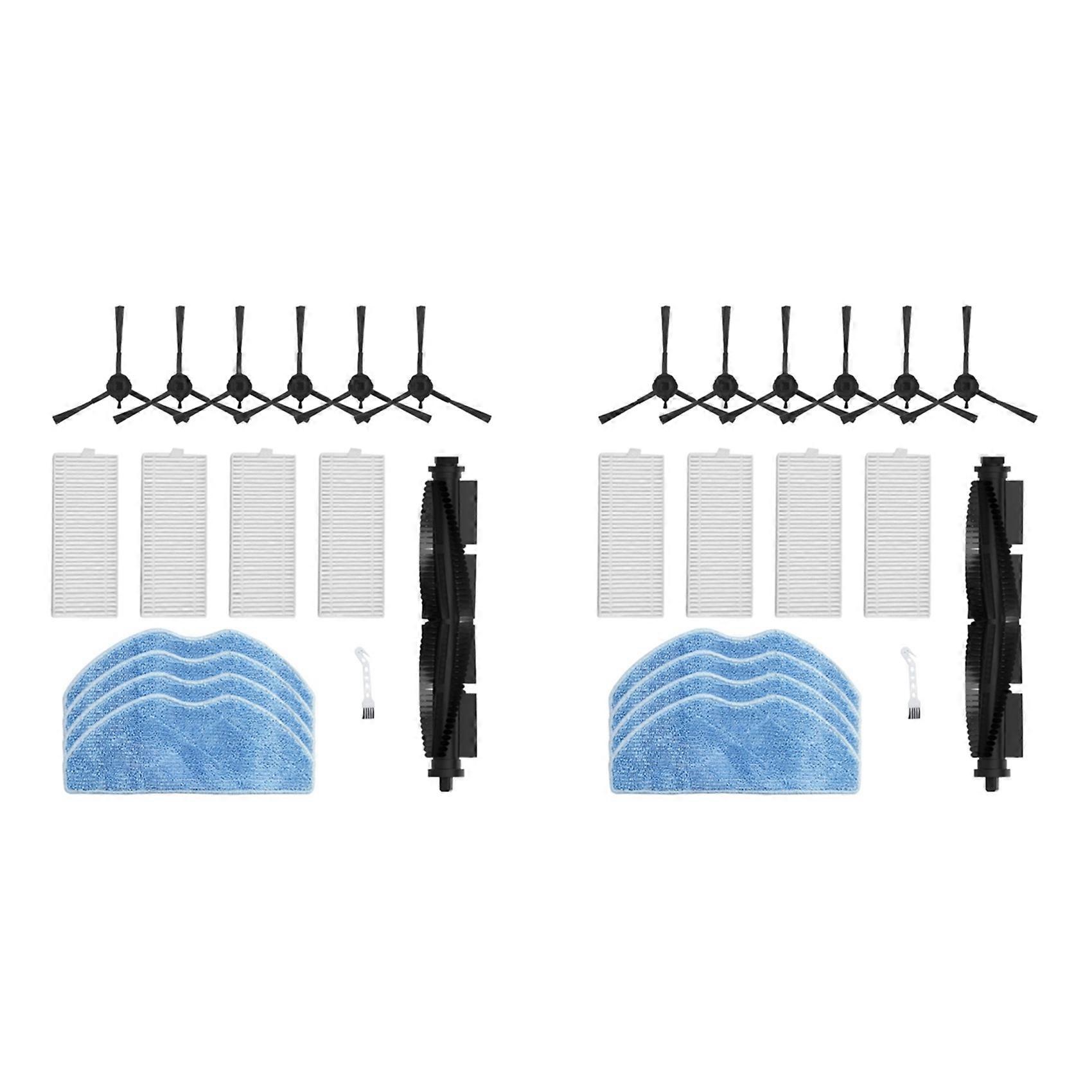 Lot De 2 Pièces Détachées Pour Aspirateur Robot 360 S8 S8 Plus : Brosse Principale Et Filtre Hepa