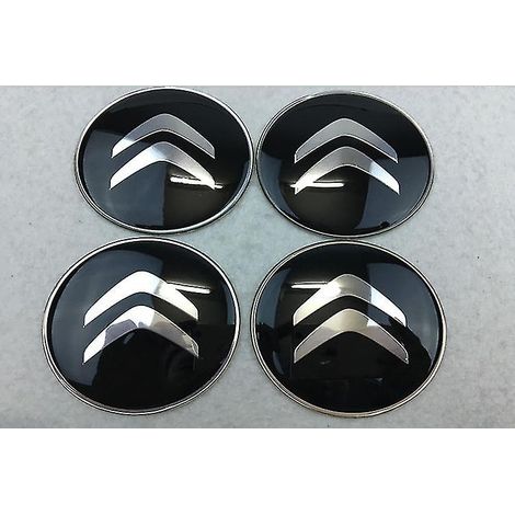 Modifizierter Nabenaufkleber Nabenmittenabdeckungsaufkleber 65 Mm Nabenabdeckung – Citroen (vierpack)