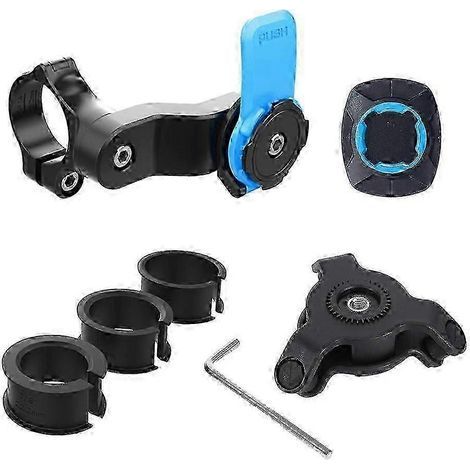 Motorrad-/fahrrad-handyhalterung, Vierpunktverriegelung, Vibrationsdämpfer, Selbstsichernde Handyhalterung