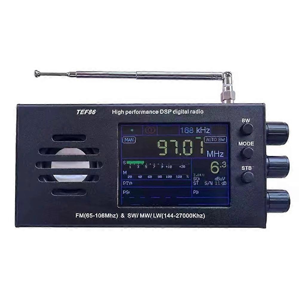Récepteur Radio Dsp Tef6686 Fm (65-108 Mhz) Et Sw/mw/lw (144-27000 Khz) Avec Rds Et Batterie