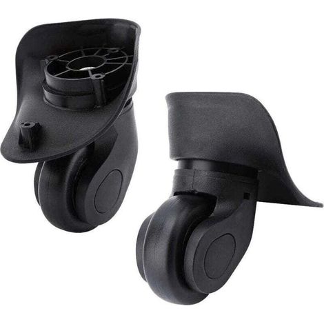Paar Kofferrollen Universal-ersatzteil Multidirektionales Gummirad Leise Langlebig Zum Wechseln Reparatur Samsonite Platinum Gepäck-kofferrad