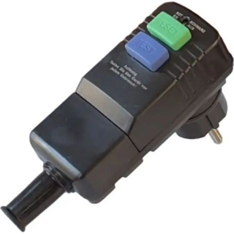 Personenschutzschalter 230 V – Schwarz Ip54, Widerstandsfähig Und Sicher
