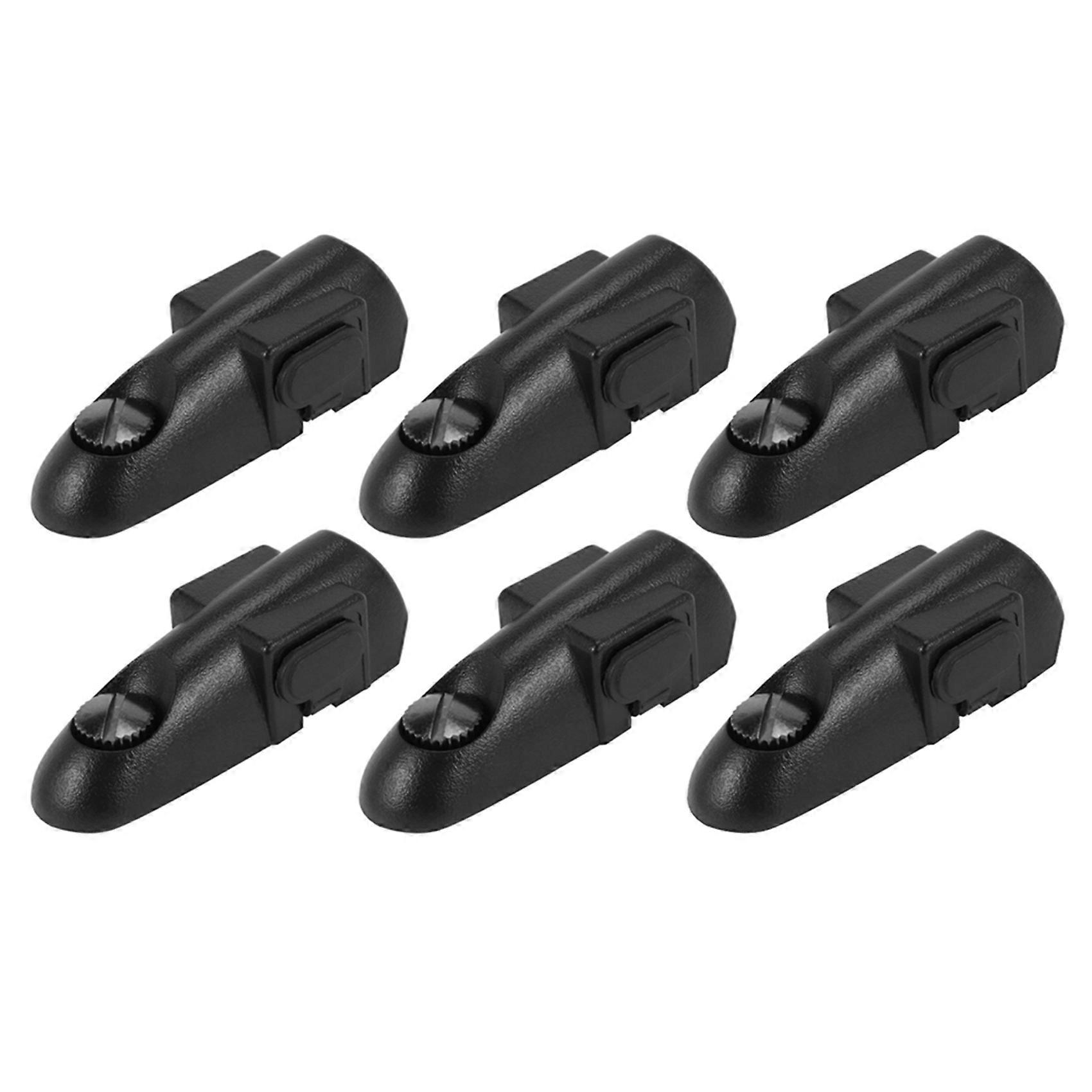 Adaptateur Audio 6 Prises Jack 2 Broches 3,5 Mm / 2,5 Mm Pour Motorola Gp328 Gp340 Ptx760 Pro5150 Vers Gp300 Gp88s (prise Américaine)
