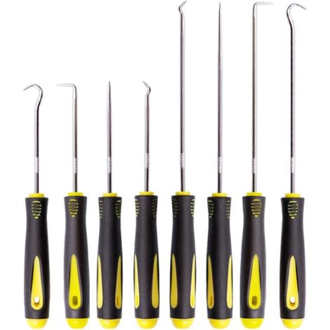 Präzisions-set Mit Mechanischem Schraubendreher Und Haken, Set Mit Mechanischem Schraubendreher Und Haken, Türverkleidungs-abisolierwerkzeug, Dichtungs-injektor-extraktor, Haken Mit Großer Reichweite