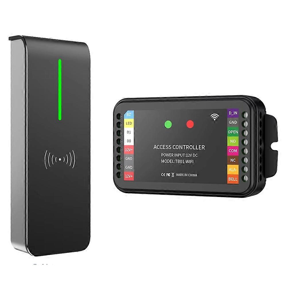 Lecteur De Cartes Rfid De Proximité Ip67 Wiegand 26/34 Sortie 125 Khz + 13,56 Khz, Lecteur Esclave De Contrôle D'Accès D0 D1 An90r+ttb01