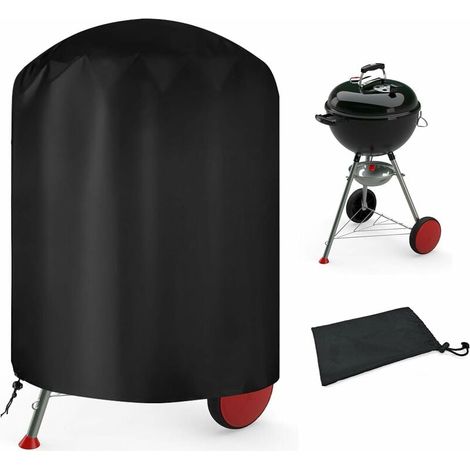 Runde Grillabdeckung Für Den Außenbereich, Grillabdeckung, Grillschutzplane, 210d Oxford Outdoor-grillplanenschutz, 70 X 70 Cm