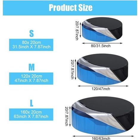Runde Poolabdeckung 160 × 20 Cm – Wasserdichte Abdeckung Aus Strapazierfähigem Oxford-gewebe, Ideal Für Hunde Und Haustiere